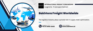 Blue Modern Logistic Email Header